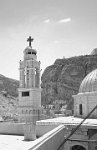 St-Thekla-monastery-Ma'Loula-B-and-W-Syria