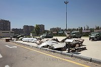 Syria Damascus Panorama military museum crashed Isreali Mirage copy