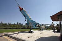 Syria Damascus Panorama military museum mig 21and Mi 8 copy