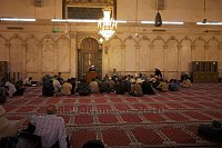 Syria-Damascus-a-cleric-giving-a-lesson-in-the-prayer-hall-of--the-Great-Umayyad-mosque