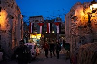 Syria-Damascus-evening-Syrian-flags-old-and-new