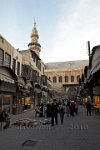Syria-Damascus-evening-outside-the-Great-Umayyad-mosque