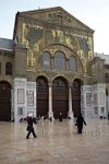 Syria-Damascus-mosaics-on-the-wall-of-the-prayer-hall-of--the-Great-Umayyad-mosque