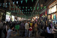 Syria-Damascus-revolution-day-decorations-in-the-Al-Hamadiye-souk