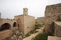 Syria-inside-Saladin's-castle