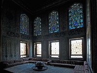 Istanbul-Topkapi-palace-room-with-stained-glass