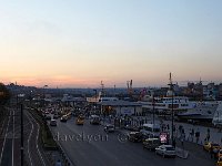Istanbul-sunset-at-the-Galata-bridge-ferry-terminal