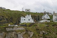 Northern Ireland Ballintoy harbour Bendhu house
