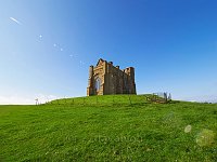 Dorset Abbotsbury St Catherines Chapel sun flare