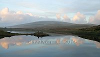 Evening at the Vanishing Lake in the Mourns Northern Ireland