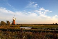 Horsey-drainage-mill-at-sunset-Land-2