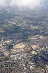 London-from-the-air-East-london-Olympic-site