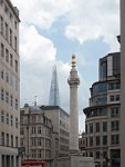 London-the-Monument-and-the-Shard