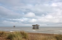 Suffolk Sizewell B nuclear power station water inlet and outlet pltforms