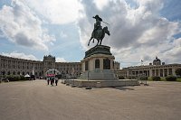 Vienna-Erzherzog-Karl-von-Österreich-statue-and-Hofburg-complex