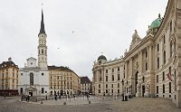Vienna-Michaelerplatz-Hofburg-complex-entrance-Pana