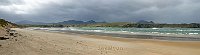 Back Strand beach Malin Donegal Ireland towards Doagh Isle