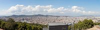 Barcelona panorama from Mountjuic