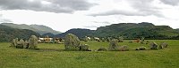 Castlerigg stone circle near Keswick Lake District
