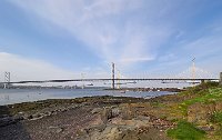 Forth road bridges new and old