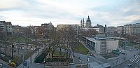 Hungary Budapest central Erzsebet square or ter