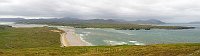 Ireland Donegal soldiers hill near Malin Head looking towards Do