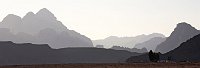 Recession at Wadi Rum Jordan