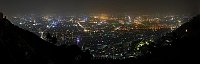 Syria Damascus at night from Jebel Qassion