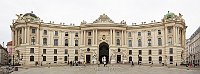 Vienna Michaelerplatz Hofburg complex entrance 2