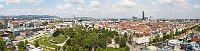 Vienna panorama from the historic Ferris wheel at Prater 2