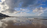 Evening on Sherringham beach