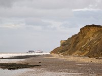 West Runton beach evening towards Cromer