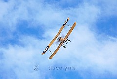 Sopwith Camel into the blue