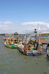 Barrow in Furness fishing boats in harbour