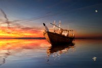 Dhow sunset